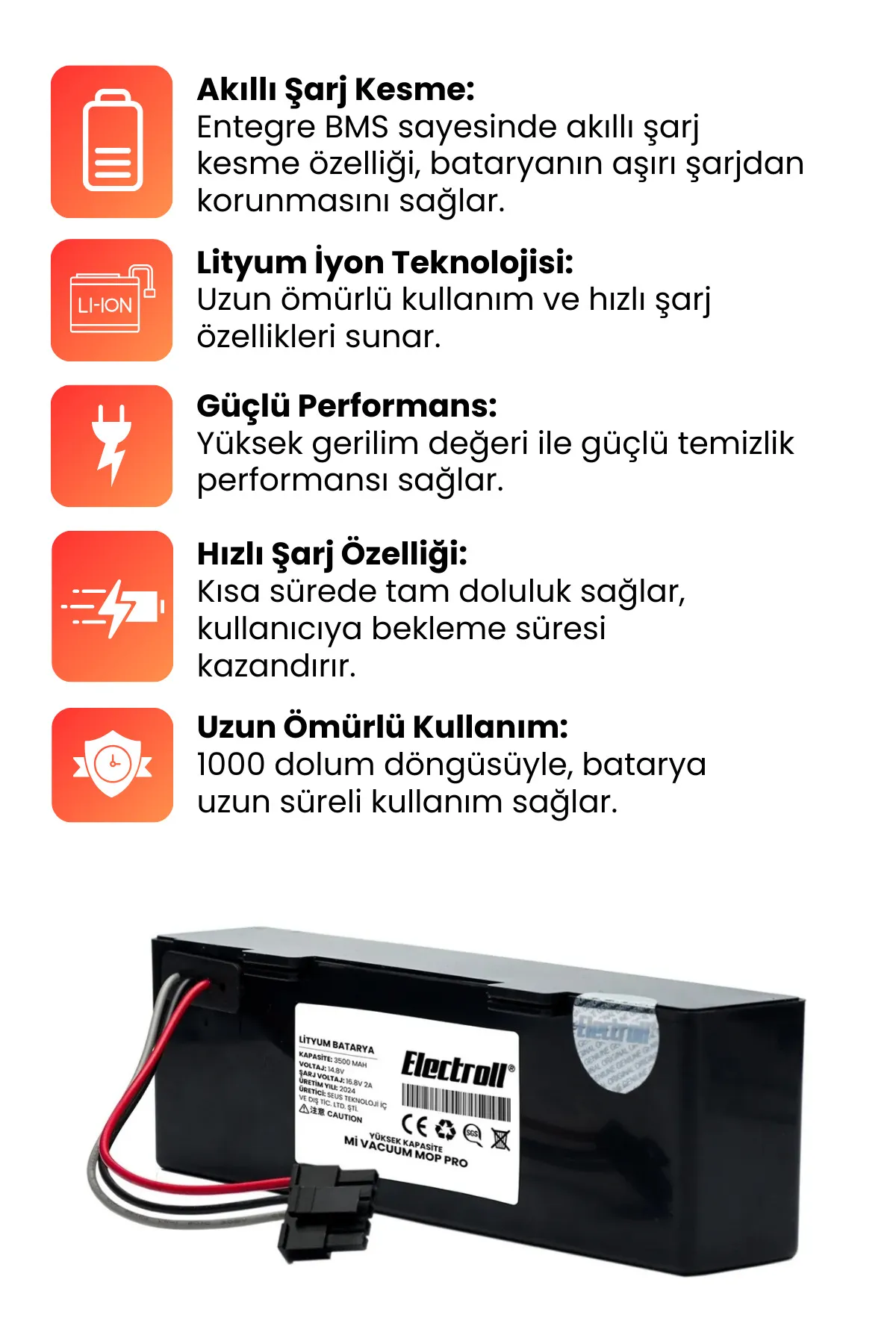 Xiaomi%20Mi%20Vacuum%20Mop%20Pro%20Uyumlu%20Batarya%20STYTJ02YM%20(YÜKSEK%20KAPASİTE)%203500mah%20Robot%20Süpürge%20Pili