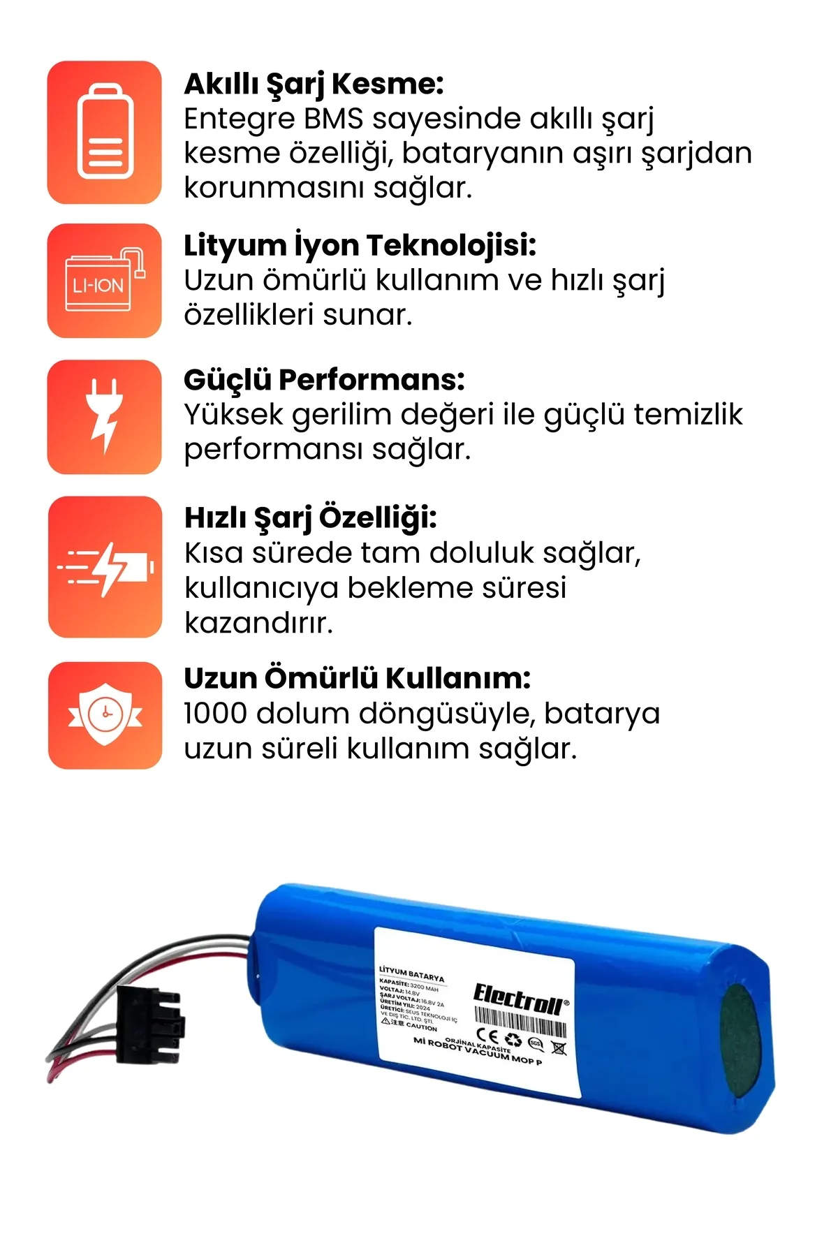 Xiaomi%20Mi%20Robot%20Vacuum%20Mop%20P%20Uyumlu%20Batarya%20(ORJİNAL%20KAPASİTE)%203200mah%20Pil%20Robot%20Süpürge%20Bataryası