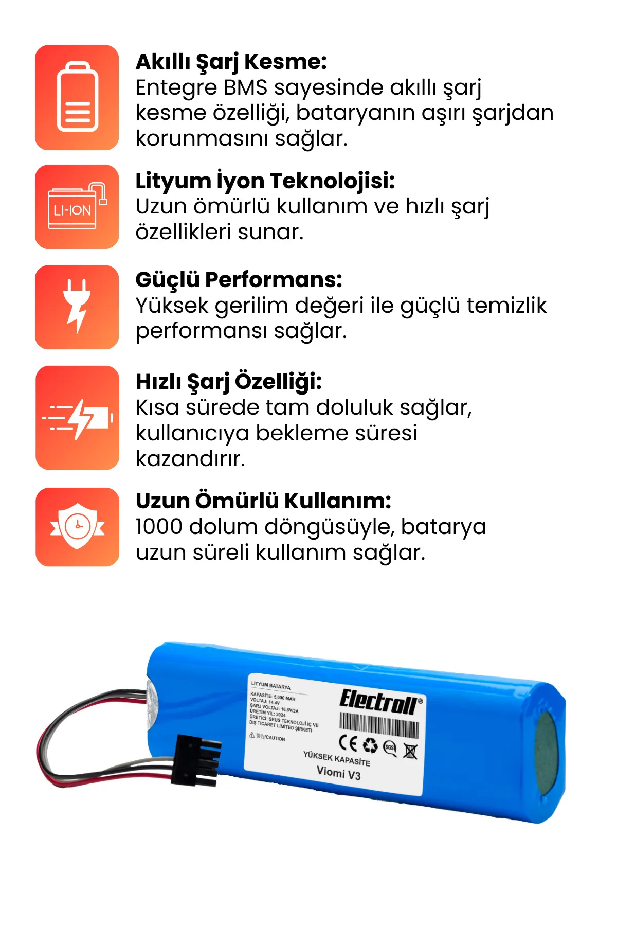 Viomi%20V3%20Uyumlu%20Batarya%20(YÜKSEK%20KAPASİTE)%205000mah%20Pil%20Robot%20Süpürge%20Batarya%20Değişimi