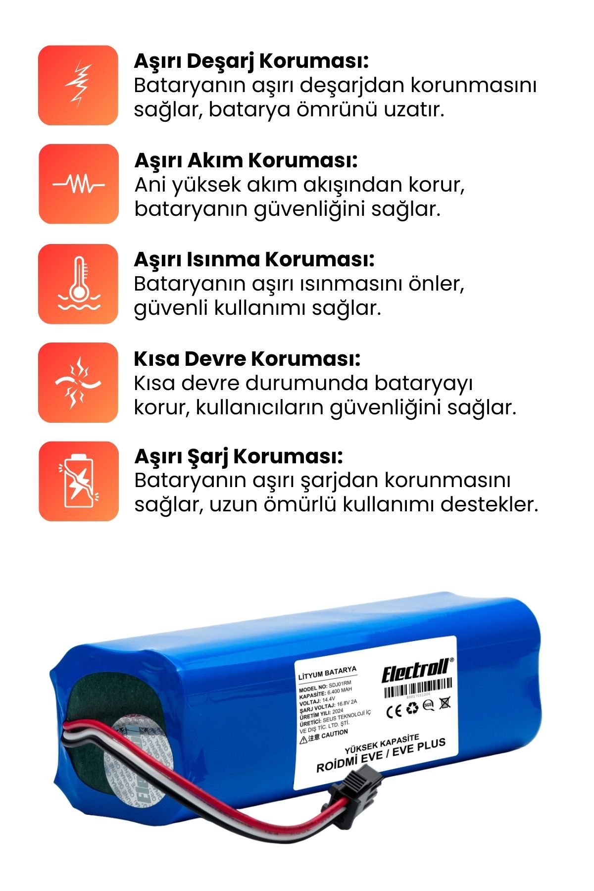 Roidmi%20Eve%20/%20Eve%20Plus%20Batarya%20Model%20SDJ01RM%20(YÜKSEK%20KAPASİTE)%207000mah%20Pil%20Robot%20Süpürge%20Bataryası